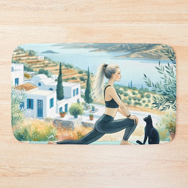 Item preview, Yoga by the Greek Isles designed and sold by YogaBliss.