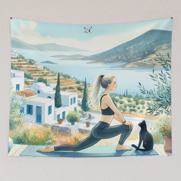 Item preview, Yoga by the Greek Isles designed and sold by YogaBliss.