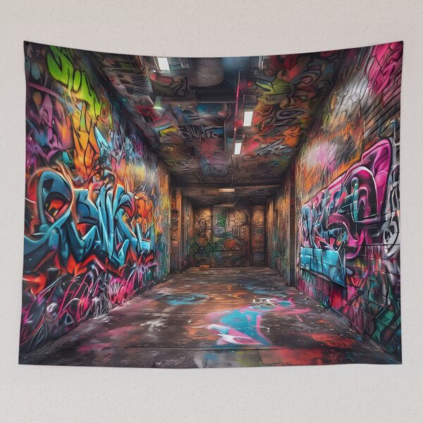 Item preview, Cool Neon Graffiti Art Pattern designed and sold by TheArtOfPat.