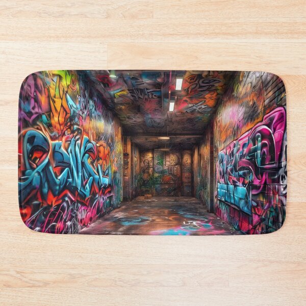 Item preview, Cool Neon Graffiti Art Pattern designed and sold by TheArtOfPat.