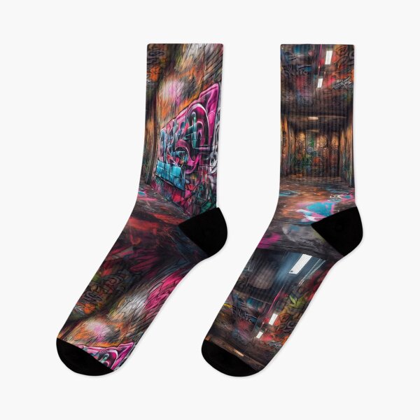Item preview, Cool Neon Graffiti Art Pattern designed and sold by TheArtOfPat.