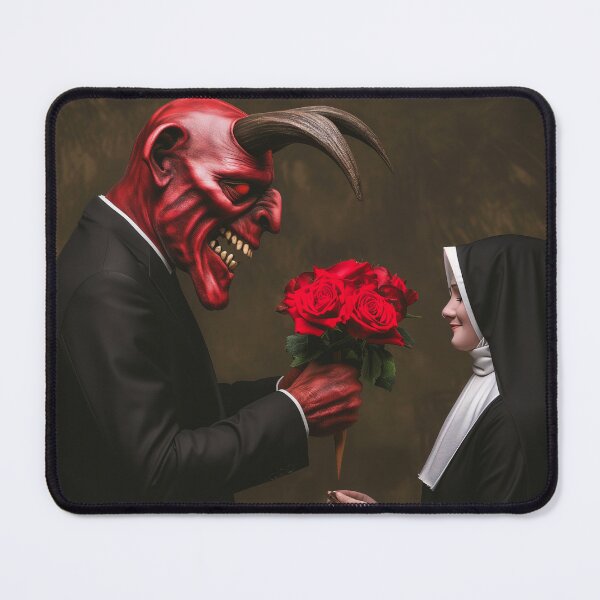 Item preview, Lustful Roses: Satan's Romantic Gesture Ignites Unholy Passion. designed and sold by Rage-Ai.
