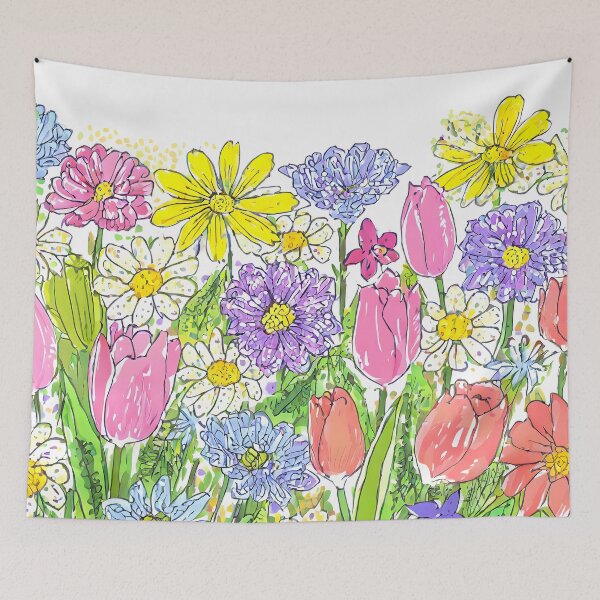 Item preview, Spring Flowers in Pastels #3 designed and sold by Dan Farsaci.