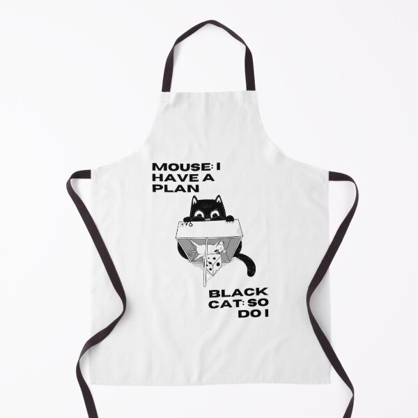 Item preview, Mouse: I have a plan. Black Cat: So do I | Cunning Mouse vs. Clever Cat Design designed and sold by RM-Journey.