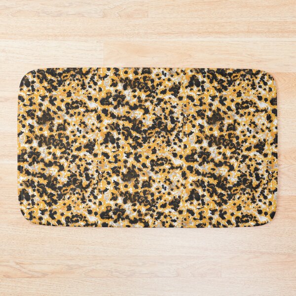 Item preview, Black and orange abstract pattern designed and sold by MariDaniArt.