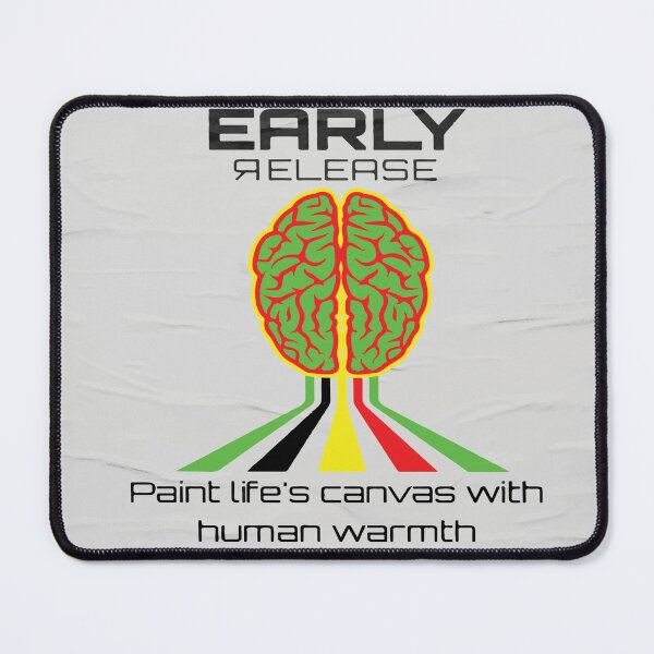 Item preview, Mouse Pad: Early Release Paint Life's Canvas designed and sold by EarlyRelease.