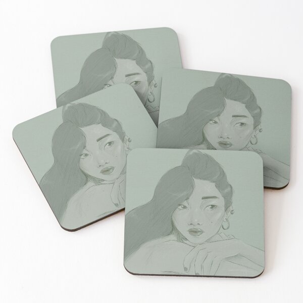 Item preview, green portrait designed and sold by Milo-oh-no.