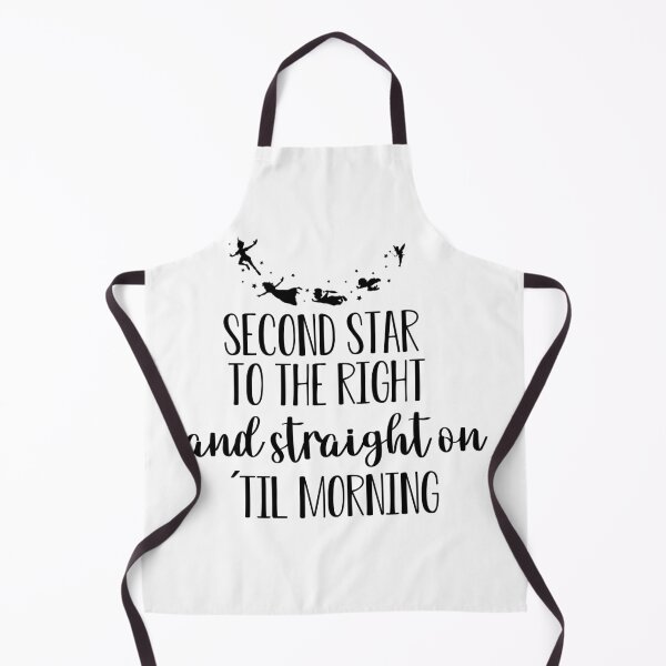 Item preview, Peter Pan Second Star To The Right, and Straight On Till 'Morning designed and sold by GabbyKno.