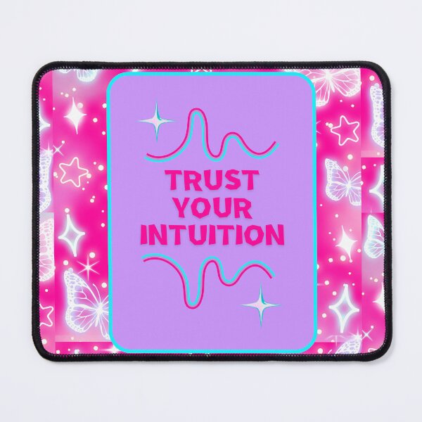 Artikelvorschau, Vertrauen Sie Ihrer Intuition – Pink entworfen und verkauft von MadeByJadex.
