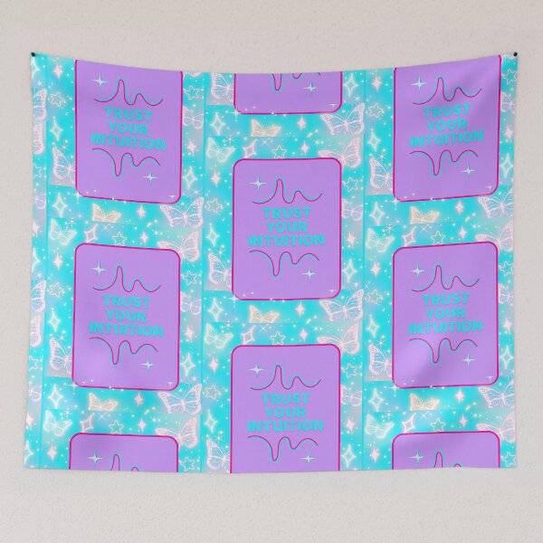 Item preview, Trust Your Intuition - Blue designed and sold by MadeByJadex.