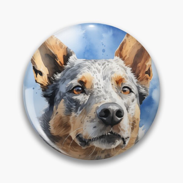 Item preview, Australian Cattle Dog Portrait  designed and sold by Samuelsboro.