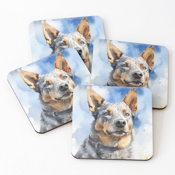 Item preview, Australian Cattle Dog Portrait  designed and sold by Samuelsboro.