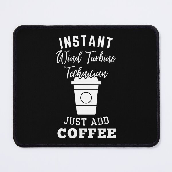 Item preview, Instant wind turbine technician just add coffee designed and sold by greenbluearts.