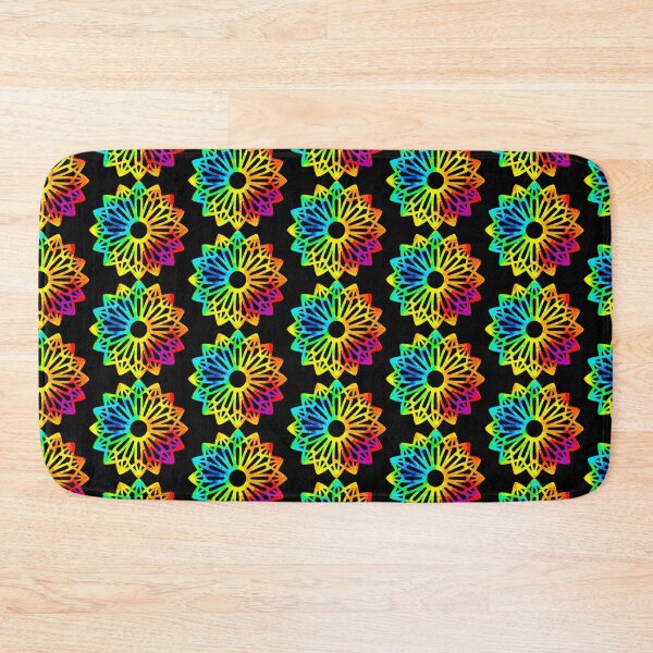 Item preview, Fractal Flower | Heat Map Flower | Rainbow Flower designed and sold by OrganicLights.