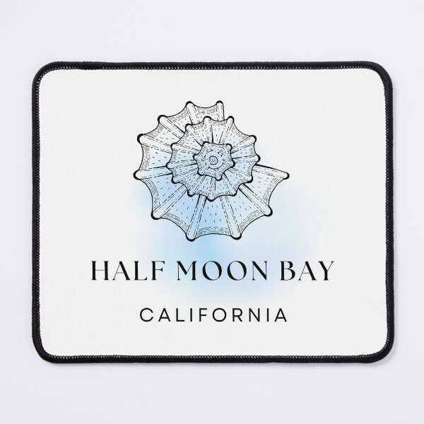 Item preview, Half Moon Bay California Shell designed and sold by HalfMoonBayShop.