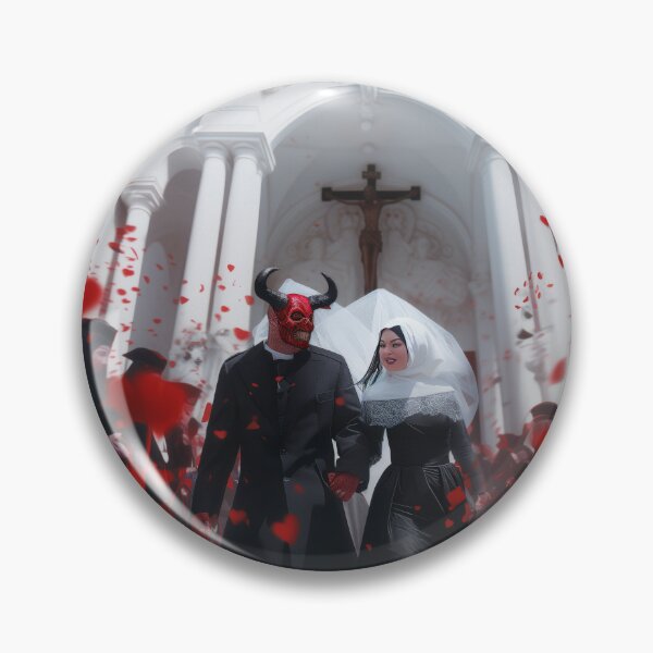 Item preview, Sinfully United: Devil and Nun Emerge From UnHoly Matrimony designed and sold by Rage-Ai.