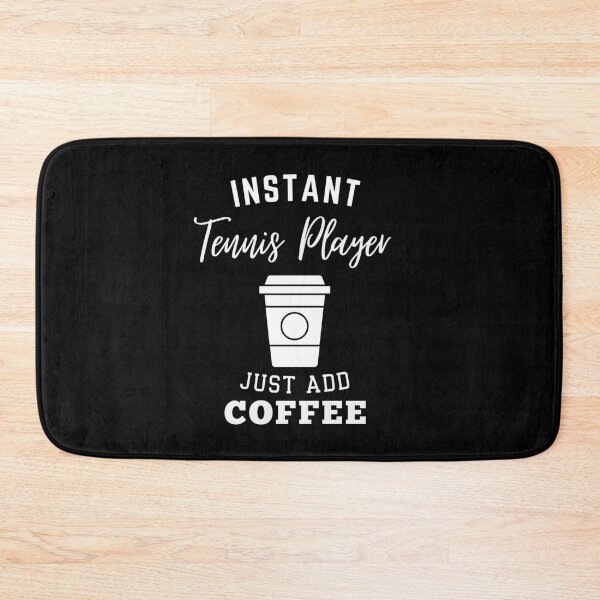 Item preview, Instant tennis player just add coffee designed and sold by greenbluearts.