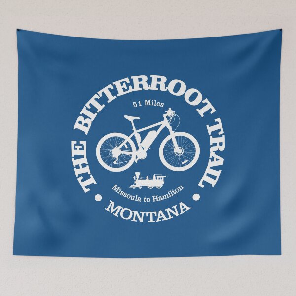 Item preview, Bitterroot Trail (Cycling) designed and sold by curranmorgan.