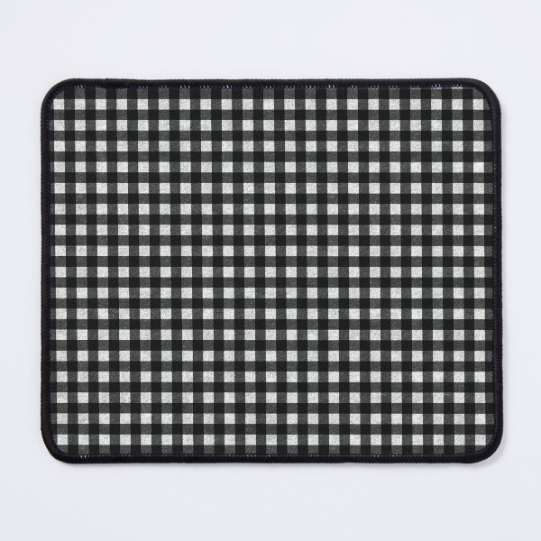Item preview, Black and White Gingham Seamless Texture designed and sold by JadeRyder.