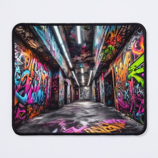 Item preview, Cool Neon Graffiti Art Pattern designed and sold by TheArtOfPat.