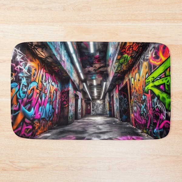 Item preview, Cool Neon Graffiti Art Pattern designed and sold by TheArtOfPat.