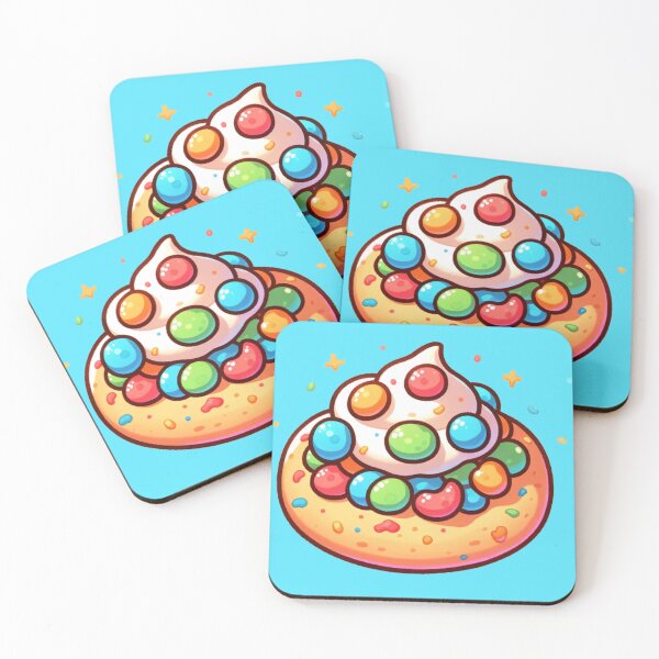 Item preview, Fruity Pebbles Cookie - Sprinkle Sugar Cookie designed and sold by AmberRoseWrites.