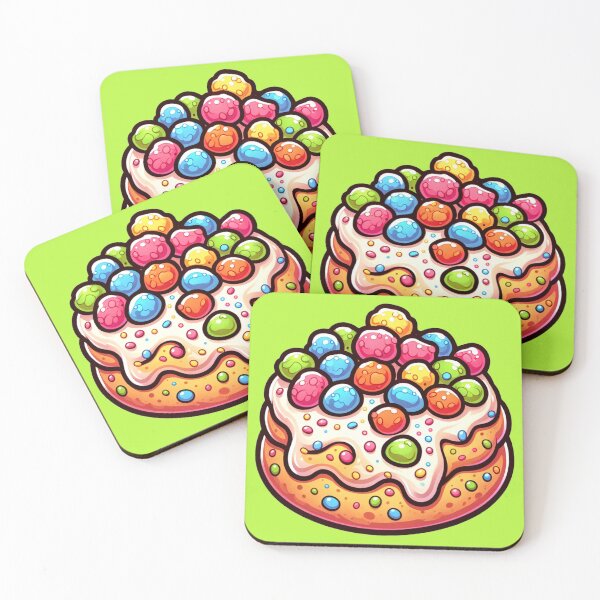 Item preview, Fruity Pebbles Cookie - Sprinkle Sugar Cookie designed and sold by AmberRoseWrites.