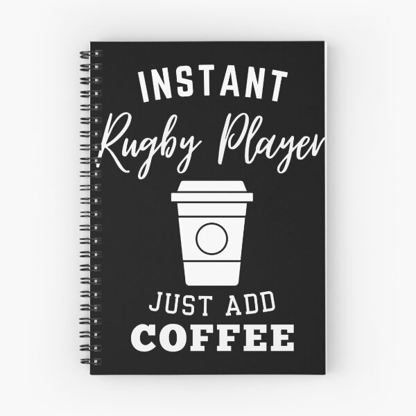 Item preview, Instant rugby player just add coffee designed and sold by greenbluearts.