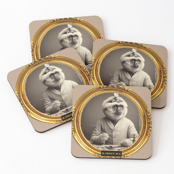 Item preview, M. Onkey M.D designed and sold by Foxlindesigns.