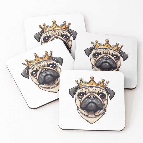 Item preview, Royal Crown Pug  designed and sold by CharmStudio.