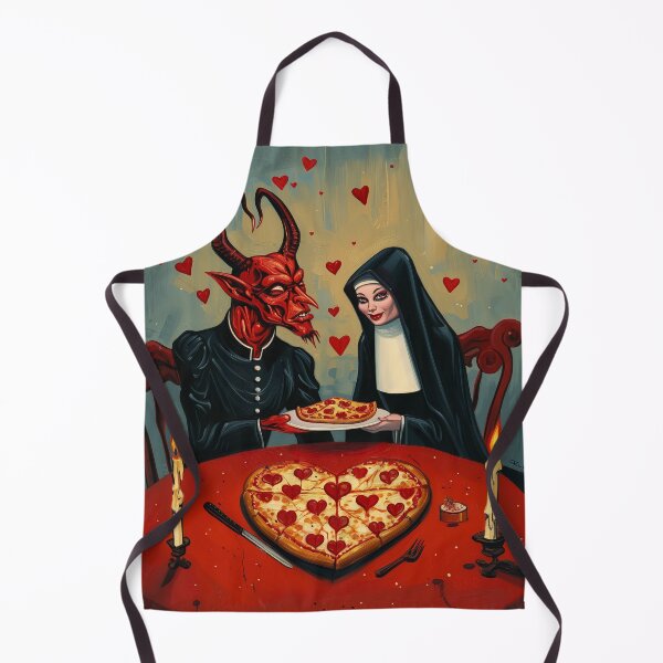 Item preview, Unholy Romance: Satan and Nun's Valentine's Dinner Delight. designed and sold by Rage-Ai.