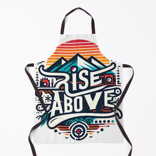 Item preview, Rise above, typography designed and sold by maxmaj.
