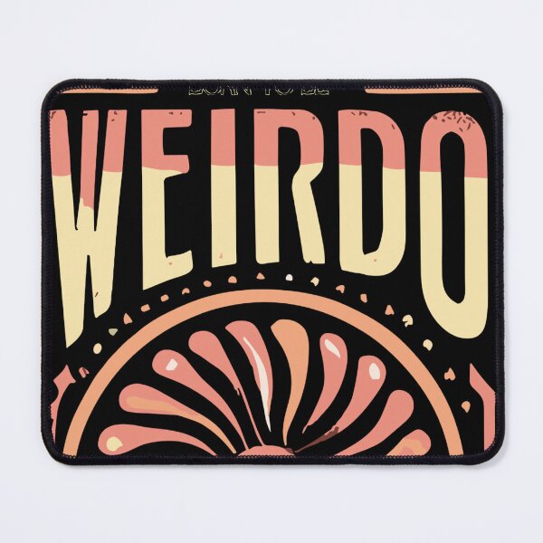 Item preview, Weirdo - Retro Psychedelic Typography Design designed and sold by diegomenjivar92.
