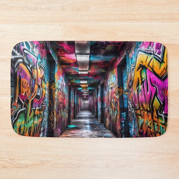 Item preview, Cool Neon Graffiti Art Pattern designed and sold by TheArtOfPat.