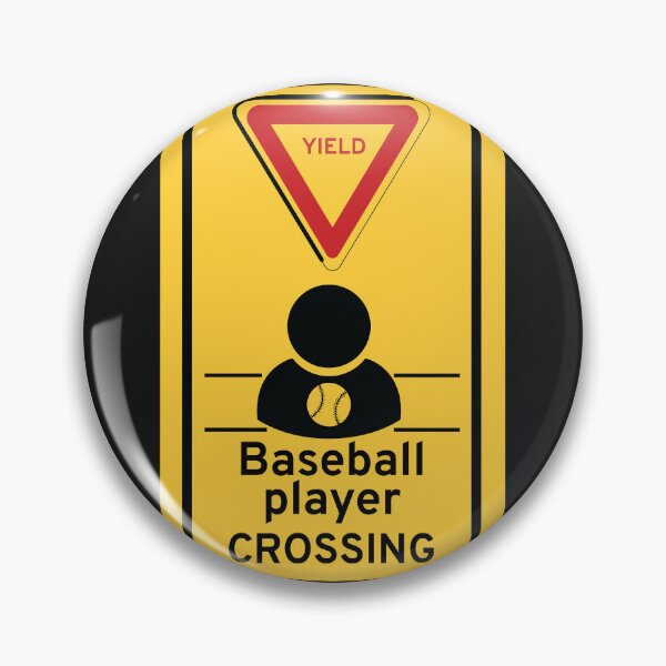 Artikelvorschau, Überquerung eines Baseballspielers entworfen und verkauft von NightsStore.