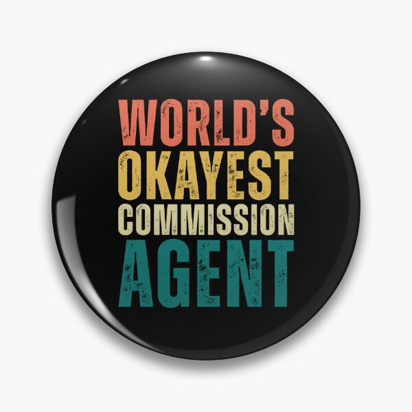 Item preview, Retro Worlds Okayest Commission Agent designed and sold by kamrankhan.