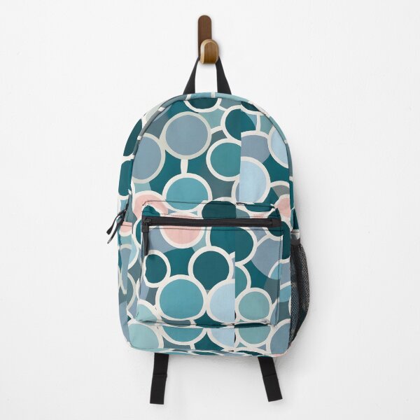 Item preview, Mid century modern Geometric Abstract   Teal designed and sold by Prints and Lifestyle.