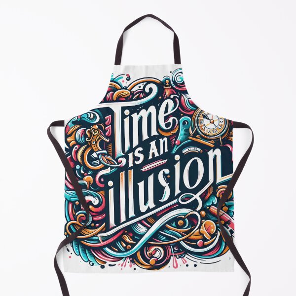 Item preview, Time is an illusion, typography designed and sold by maxmaj.