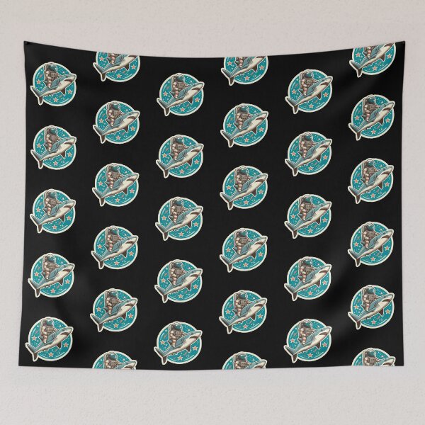 Item preview, Space Shark  designed and sold by DinoKate.