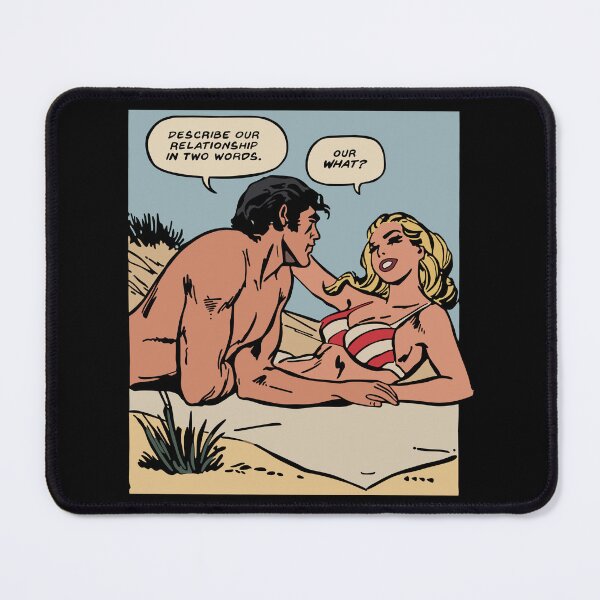 Item preview, Relationship Vintage Pop Art Design designed and sold by MuellersMelange.
