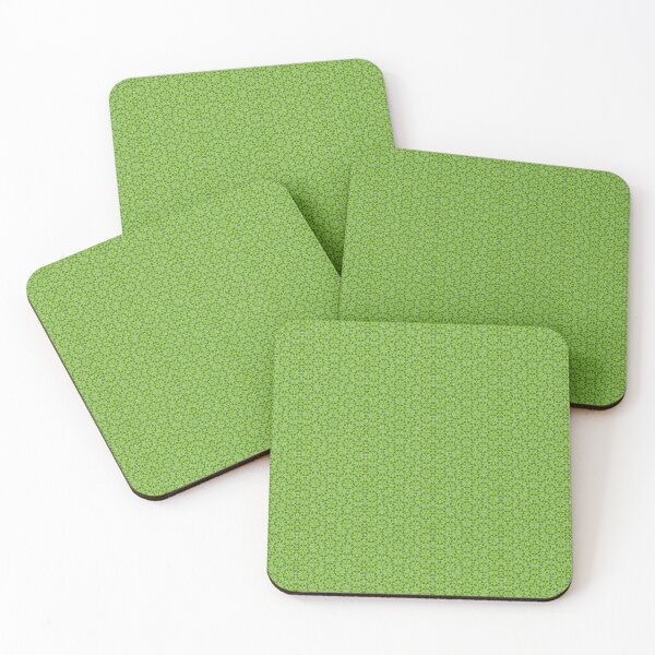 Item preview, Forever Irish Green with Four Leaf Clovers designed and sold by MischiefParlor.