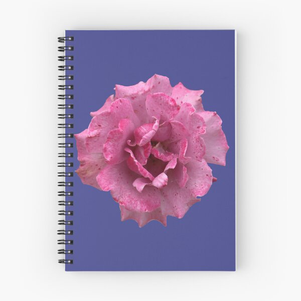 Item preview, Pink or Purple Speckled Rose on Royal Blue designed and sold by STHogan2.