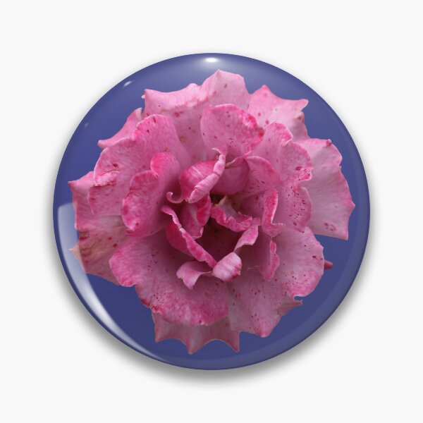 Item preview, Pink or Purple Speckled Rose on Royal Blue designed and sold by STHogan2.