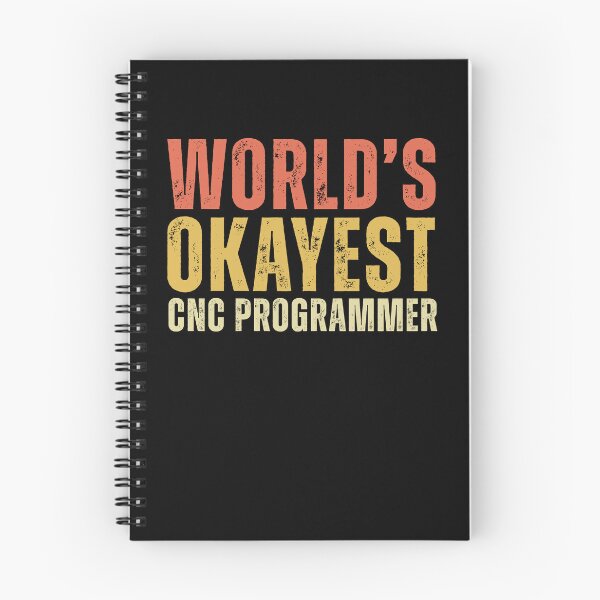 Item preview, Retro Worlds Okayest CNC Programmer designed and sold by kamrankhan.