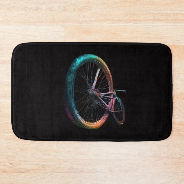 Item preview, Cybergrunge Radiance - Hyper-Realistic Bike Wheel Art designed and sold by Triathlongram.