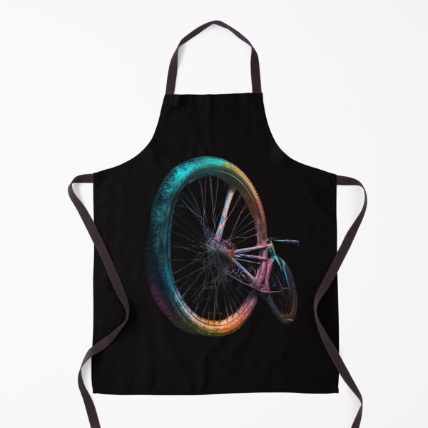 Item preview, Cybergrunge Radiance - Hyper-Realistic Bike Wheel Art designed and sold by Triathlongram.