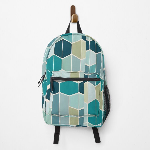 Item preview,  Mid Century Modern Geometric Abstract Aquamarine designed and sold by Prints and Lifestyle.