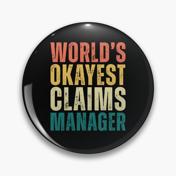 Item preview, Retro Worlds Okayest Claims Manager designed and sold by kamrankhan.