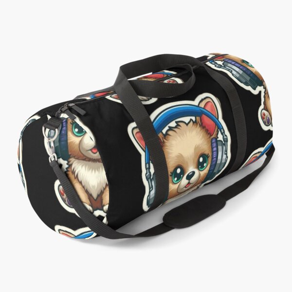 Item preview, Y2k Puppy with headphones retro designed and sold by Cutebll.