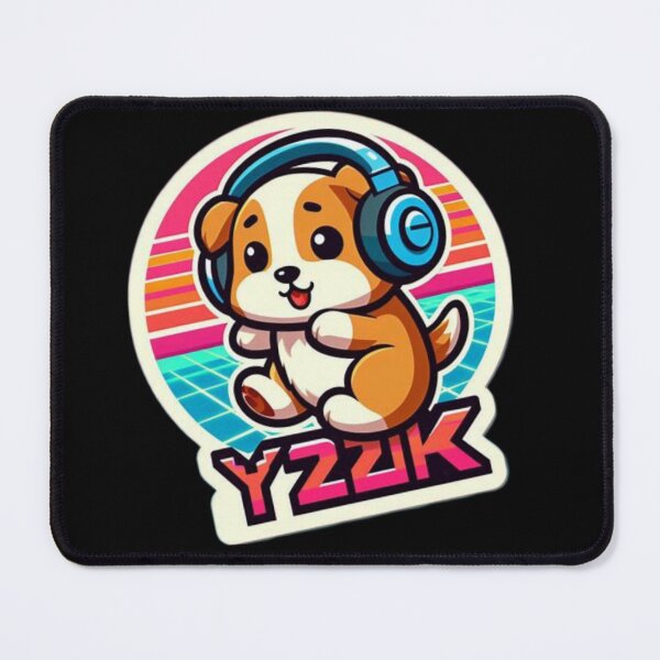 Item preview, Y2k Puppy with headphones retro designed and sold by Cutebll.